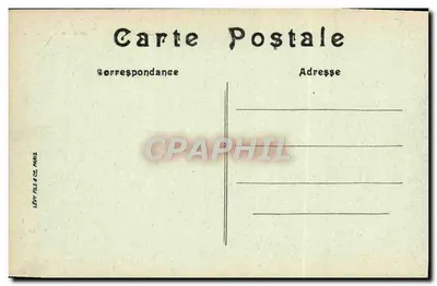 Caen — Hotel de Ville i plac — LL. n°123 — Rewers