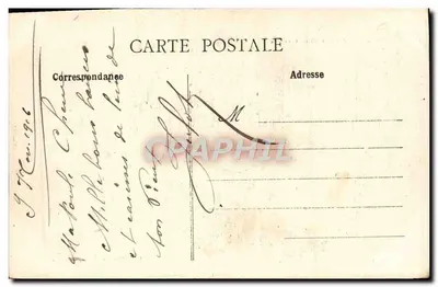 Caen - O Ponte de Vaucelles — trem Y. Mercier e Picot — editor desconhecido, n° 71 — Verso