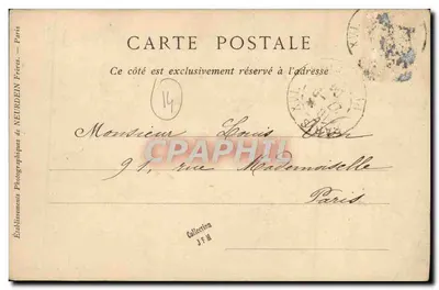 CAEN — Port — Kolekcje ND Fotografia n°36 — Rewers