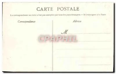 CAEN - Widok na basen handlowy — karta pocztowa n°42 — Rewers