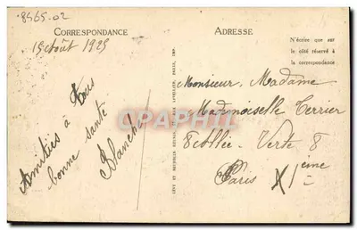 Caen — Prefektura — LL — n°132 — Rewers