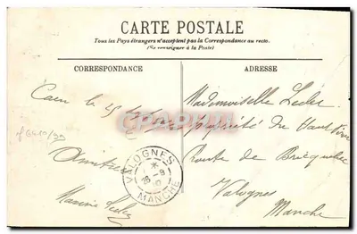 CAEN — Brzegi Orne — LL. — N° 161 — Rewers
