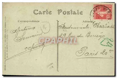 Trasa z Caen do Lisieux — Le Coupe-Gorge — J. Hot. — Rewers