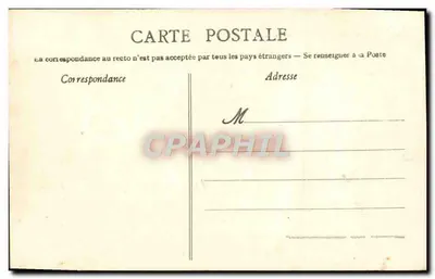 Caen — Szkoła Normalna Chłopców — Collection AD — Rewers