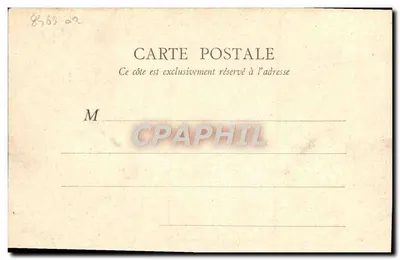 Caen — La Bourse — B.F. Parijs, serie Poiret N°10.18 — Achterkant