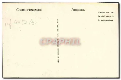 Caen — A Nef da Igreja da Trindade (Abbaye aux Dames) — ND — Verso