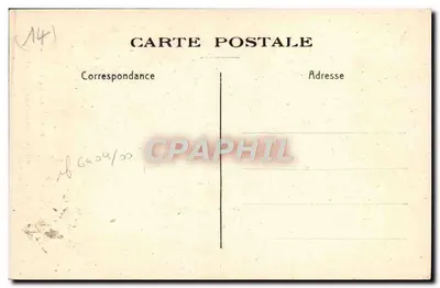 Caen — Antiga Abadia das Senhoras (Hospício) — O Claustro — Fot. R. Delassalle — Verso