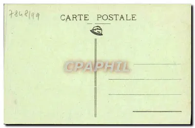 Stara pocztówka: Stare Opactwo Damskie (Hospicjum) – Kloster w Caen – H.C. CAEN — Rewers