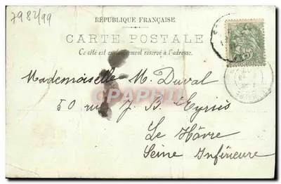 CAEN — La Abbazia delle Dame — J. Lefèvre, n°16 — Verso