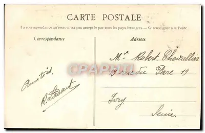 Kościół Gloriette — Caen — Zbiór A.D. — Rewers