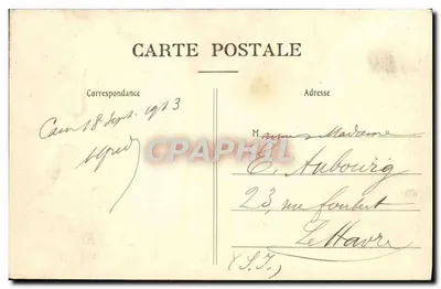 Caen — Ábside de la Iglesia de San Etienne — Editor desconocido, n° 33 — Reverso