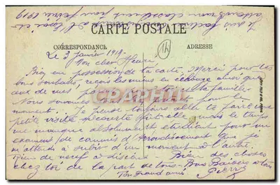 CAEN — Wieża Gens d'Armes — LL. — nr 134 — Rewers