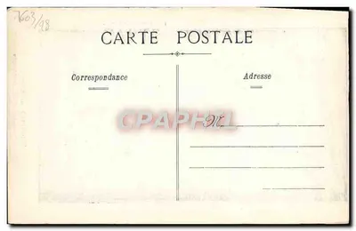 Université de Caen — Porte d'honneur, cour intérieure — Cliché Brossard-Alban — Verso