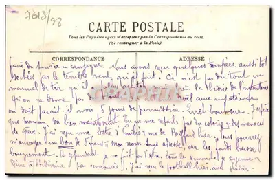 Caen — Panorama z Starego Świętego Etienne — LL, nr 51 — Rewers
