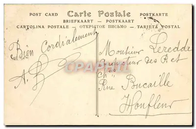 Ogólny widok z Abbatii aux Dames — Saint-Quentin — ND Phol. — Rewers