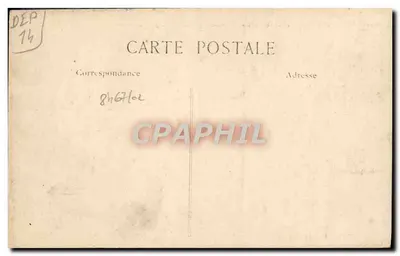 Caen — Panorama z Abbatii aux Dames — Wydawca L. J. nr 133 — Rewers