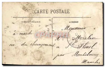 Caen — Pałac Gens d'Armes — LL. — Rewers