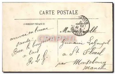 CAEN — Klasztor Damski — LL. — n°16 — Rewers