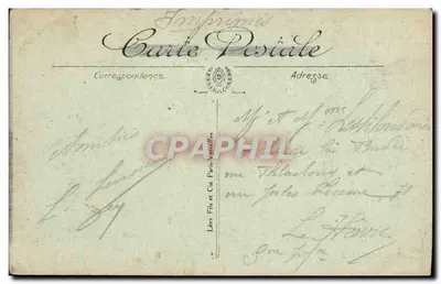 TROUVILLE — La Jetée-Promenade — éditeur L.L. n°60 — Verso