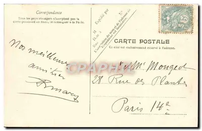 Trouville — Vista geral — V.P. Paris No. 5 — Verso