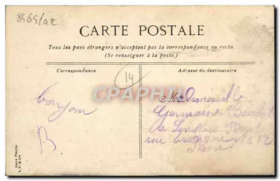 Trouville - A ponte — editor Aqua Photo, n° 8565/6c — Verso