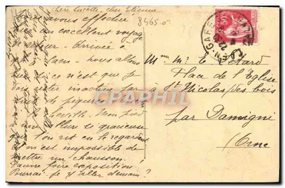 CAEN — O Antigo Hotel de Valois — Editor não identificado, n° de série 53 — Verso