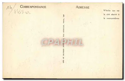CAEN — Hotel de Valois ou d'Écoville — Porta do Século XVI — ND — Verso