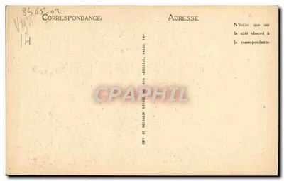 Caen — Starego Hotelu Valois — LL — Rewers
