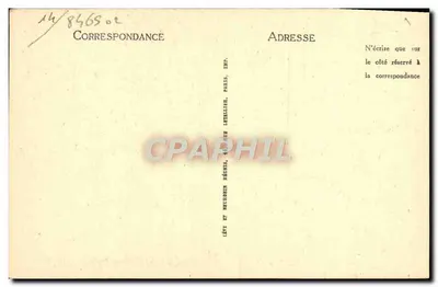 Caen — Antigo Hotel de Valois — LL n°184 — Verso