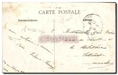 CAEN - Façada Urzędu Miasta — Collection A.D. — Rewers