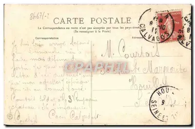 CAEN — Ogród Botaniczny — (Półki) — Rewers
