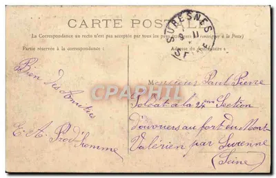 CAEN — De Halles en de Dekte Markten — L. D. — Achterkant