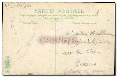 Trouville - A Ponte Promenade — editor L.V.C. n° 8565/02 — Verso