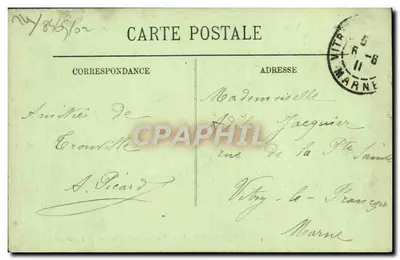 Trouville — Le Darsena all'Alta Marea — LL. n°44 — Verso