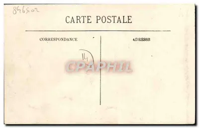 Trouville — Le Digues à l'heure de la Marée — LL. — Verso