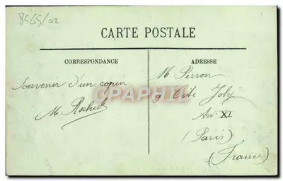 Trouville — La Diga-Promenade — LL. n°296 — Verso