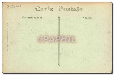 Trouville-sur-Mer — A Ponte Promenade em Tempo de Vento Forte — ND. Fotografia — Verso