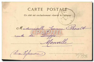 TROUVILLE-sur-MER — Le Dighe al Momento della Marea — Collezioni ND. Fot. — Verso