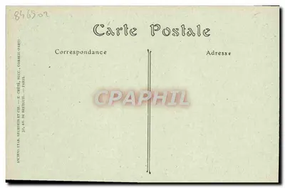 Trouville-sur-Mer — As Pontas no momento da maré — ND Fot. — Verso