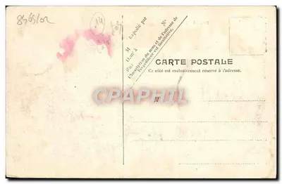 Trouville — La raccolta delle cozze — V.P. Paris, No. 20 — Verso