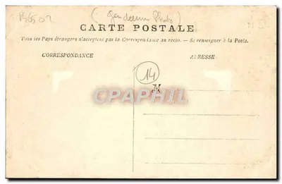 Trouville — Saída de uma barca de pesca — Agência da Foto — Verso