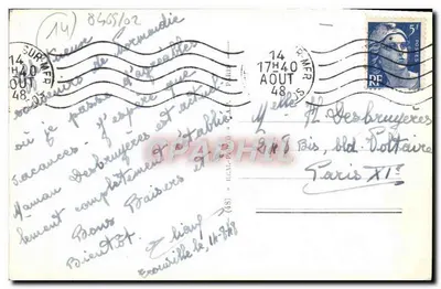 Trouville - De Koningin van de Zanden — De Zandstrand en de Dijken — Cap — Achterkant
