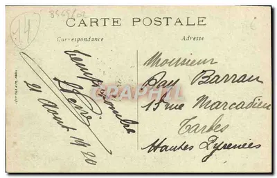TROUVILLE — O Hotel de Ville e o Casino — LL — Verso