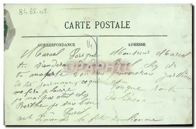Trouville — A Praia e o Hotel de Paris — LL — Verso