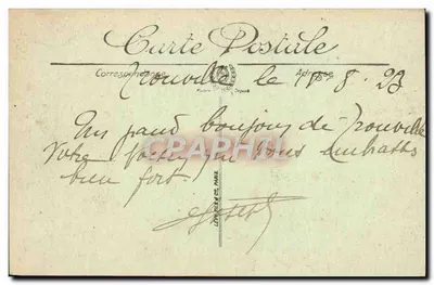 Trouville — La Plage — LL. — Reverso