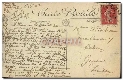 Trouville — A Praia — LL. — Verso