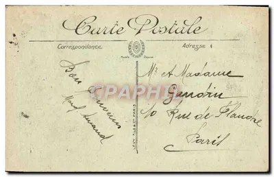 Trouville — A Praia — LL. — n° 430 — Verso