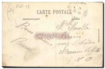 Trouville — A Praia e as Villas — LL. n°138 — Verso