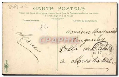 Trouville - Les Planches diante do Eden — 1909 — editor L.V. C.O. (Lille) — Verso