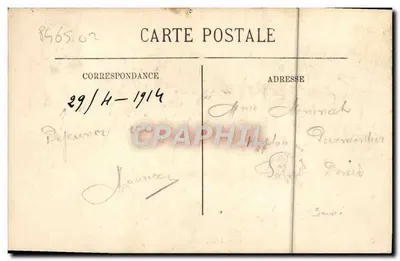 Trouville — O Ponte da Estação — LL. — n°36 — Verso